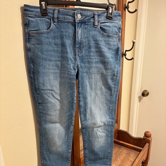 american eagle low rise jeggings next level stretch size 10 regular length - Picture 1 of 1